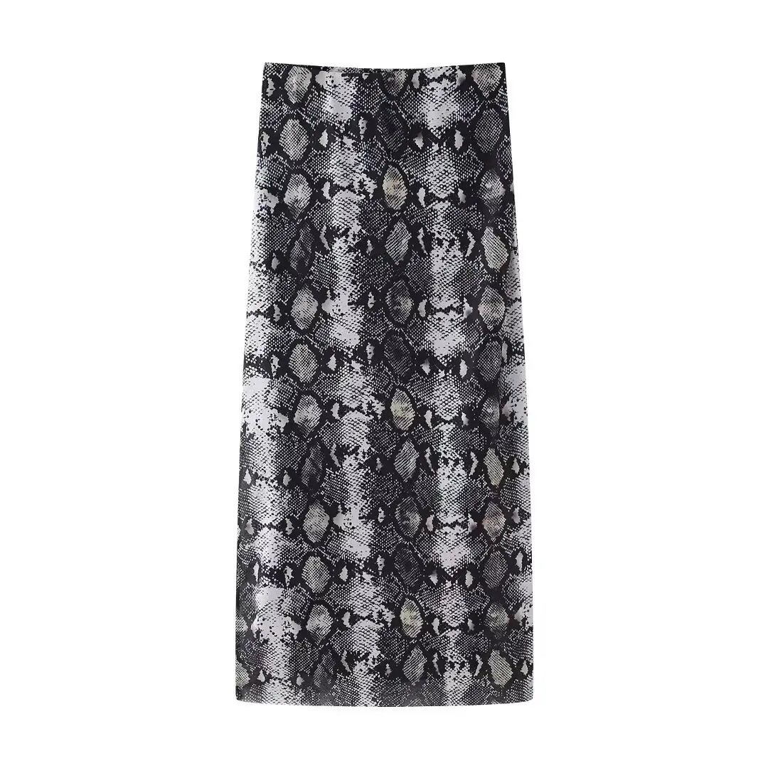 Summer Women's Leopard Zebra Print Skirt