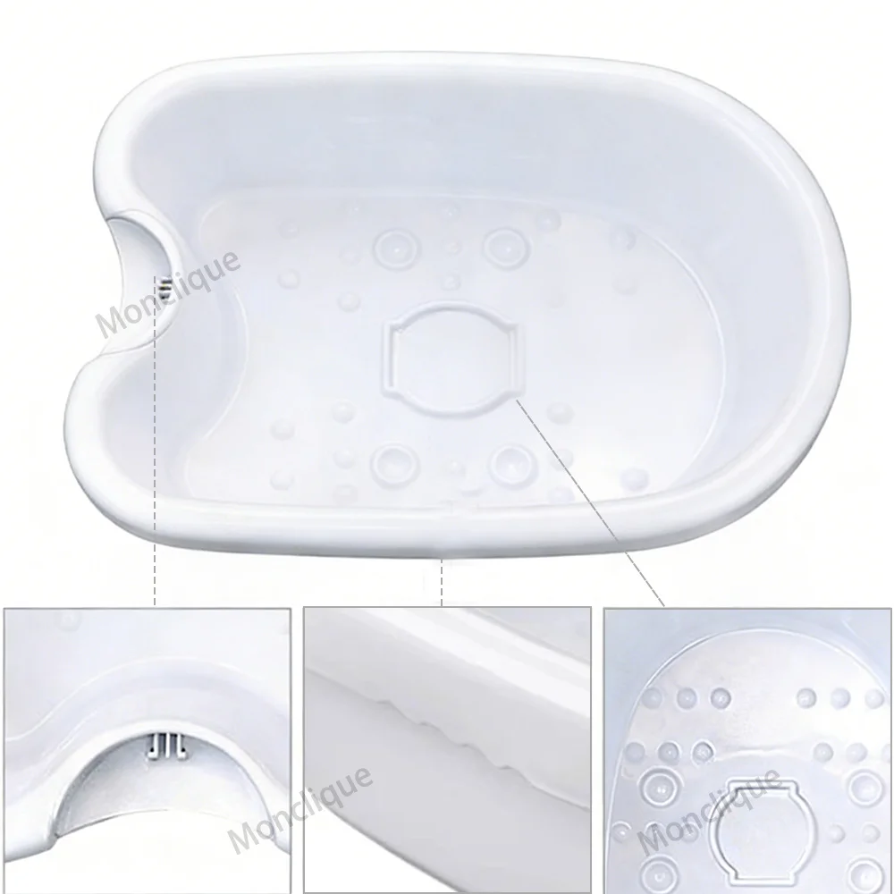 Only Basin Detox Ion Foot Bath Basin for Detox Ion Foot Bath Massager Deep Clean Massage Relax Feet Muscles Foot Soaking Basin