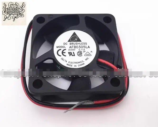 

Ltsf For Delta Electronics AFB0305LA DC 5V 0.11A 30x30x10mm 2-Wire Server Cooling Fan