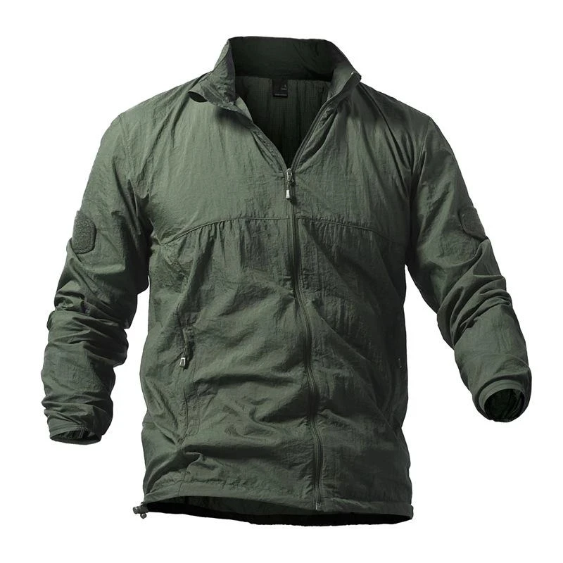 Sommer Sonnencreme atmungsaktiv ultra dünne schnell trocknende Militär uniform Kleidung Soft shell Jacke Männer taktische atmungsaktive Mantel Armee