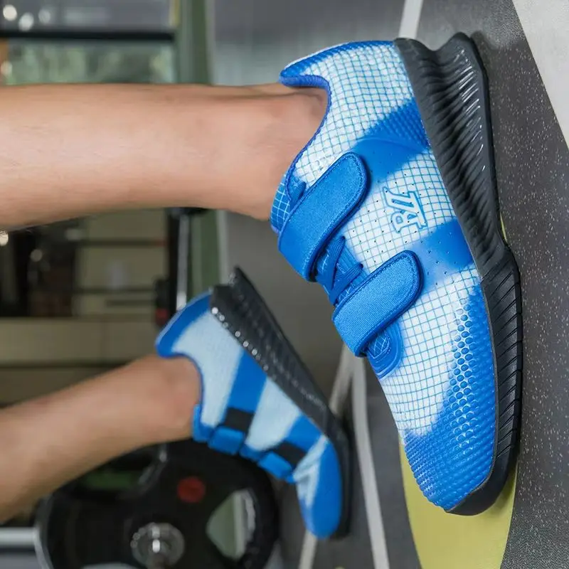 2025 جديد حذاء رفع الأثقال للرجال القرفصاء الصلب سحب أحذية رجل داخلي الرجال رفع الأثقال أحذية رياضية رفع الأثقال أحذية تدريب #4