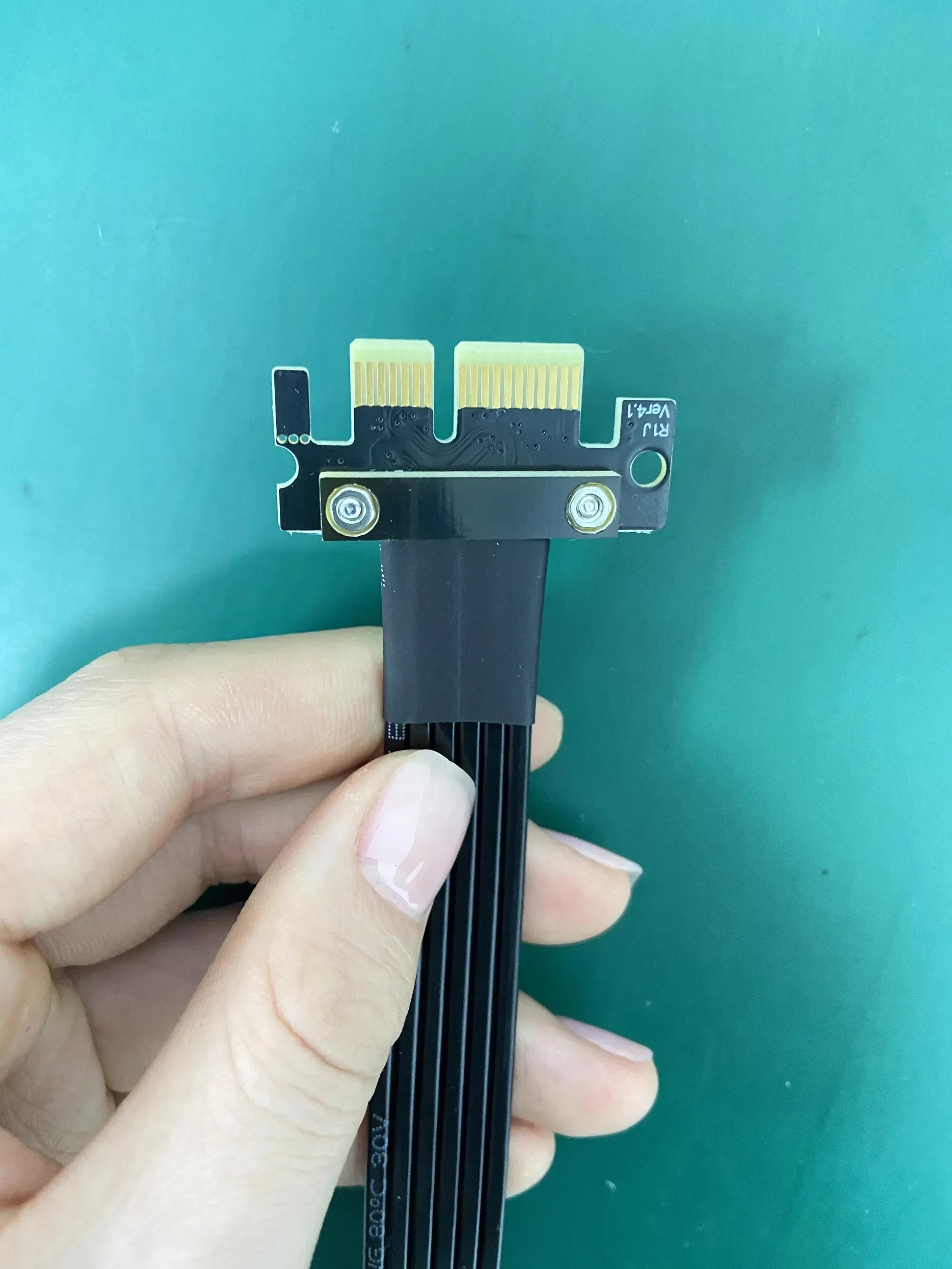 ADT-Link PCIe 4.0 x1 1x to M.2 NVMe Riser Cable PCI-e X1 Extension M.2 NVMe SSD Hard Disk Card Adapter Motherboard M2 Key M Slot