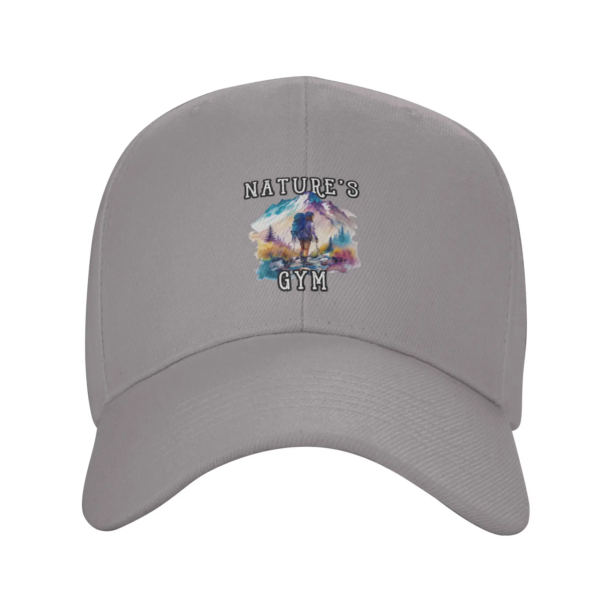 Hot Sale Nature s Gym  Where Every Step is a Workout Baseball Cap  Sport Visor Hat  Casual Dating Visor Hat