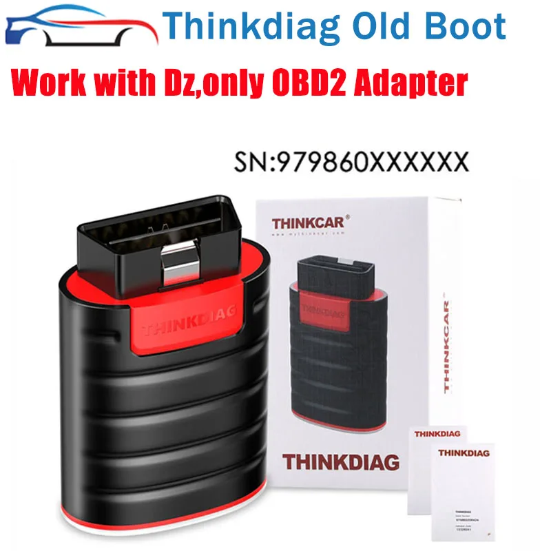 Thinkdiag Old Boot Thinkdiag Diagzone Pro Version Support all 16 Reset Service OBD2 Code Reader Bluetooth scanner tool PK Ediag