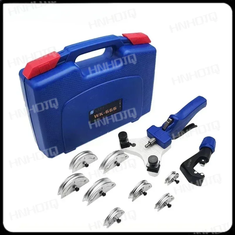 1pc Hand Operated Pipe Bender Air conditioning Aluminum Tube Manual Bending tool for 5/6/8/10/12mm )(1/4