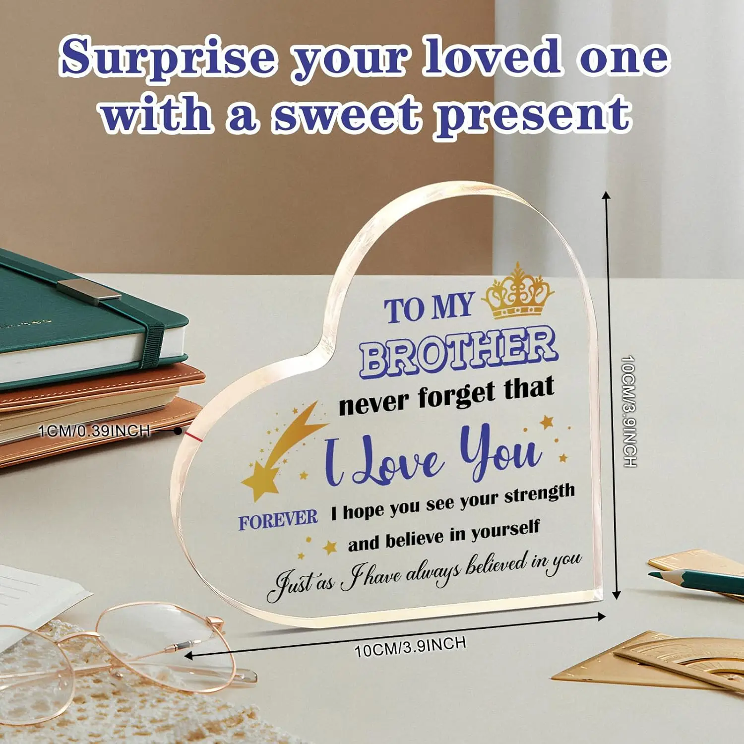 Gifts for Brother,Brother Birthday Gifts,Birthday Gift for Brother,Birthday Christmas Gifts for Brothers from Sister,Graduation