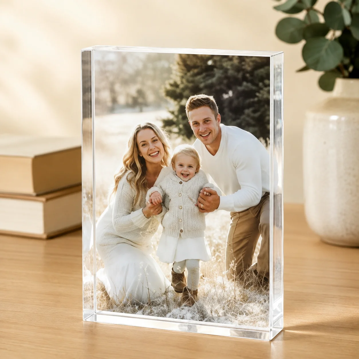 1PC Personalized Acrylic Photo - Photo Acrylic Block 评论和价格