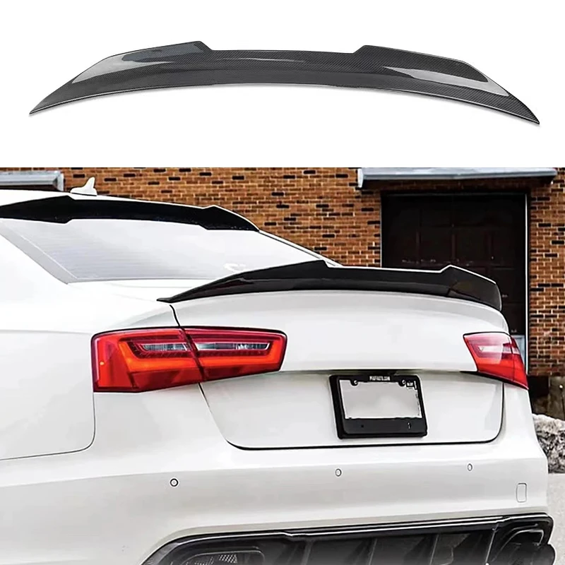 

Suitable for Audi A6 S6 C7 PSM style rear trunk lid, spoiler, trunk lid, wing sports modification kit 2012 2013 2014 2015 2016