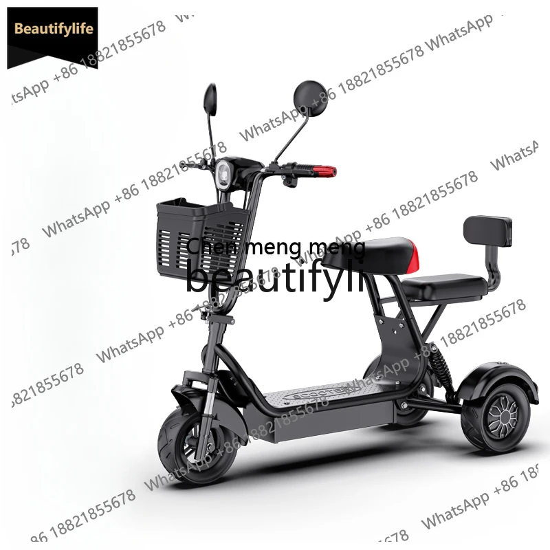 a601 Elderly scooter Electric tricycle Elderly pick up and drop off children Small battery car scooter