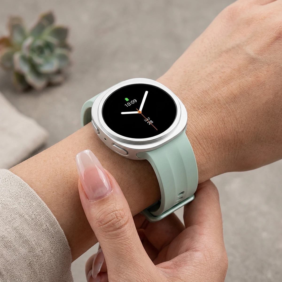 PC Case+Band for Samsung Galaxy watch 9 8 44mm 40mm Glass Correa Silicone Strap Bracelet Galaxy watch 9 8 Sport watch Accessory