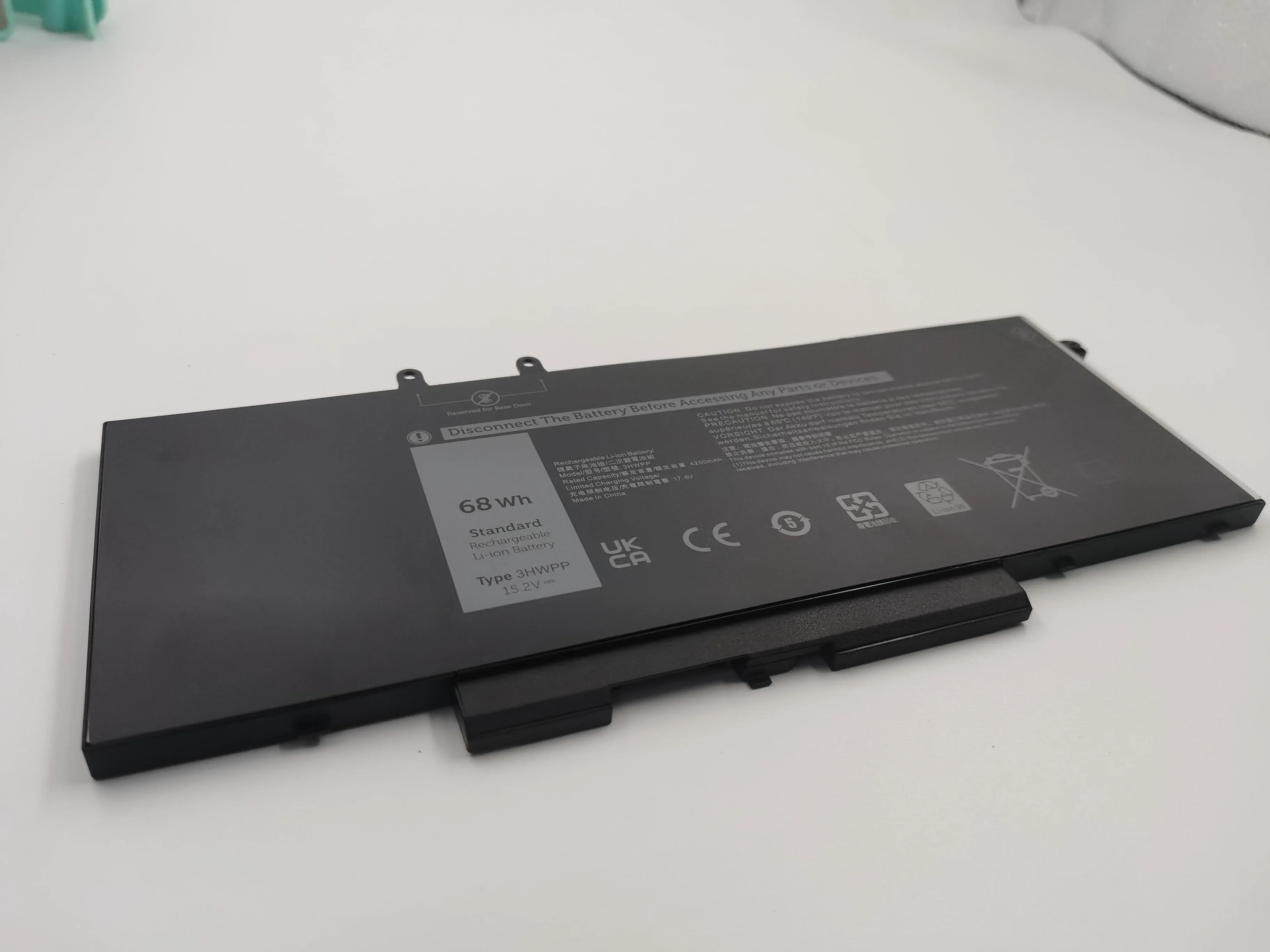 68Wh 3HWPP Laptop Battery Replacement for Dell Latitude 5401 5410 5411 5501 5510 5511 Precision 3541 3551 Inspiron 7706 2-in-1