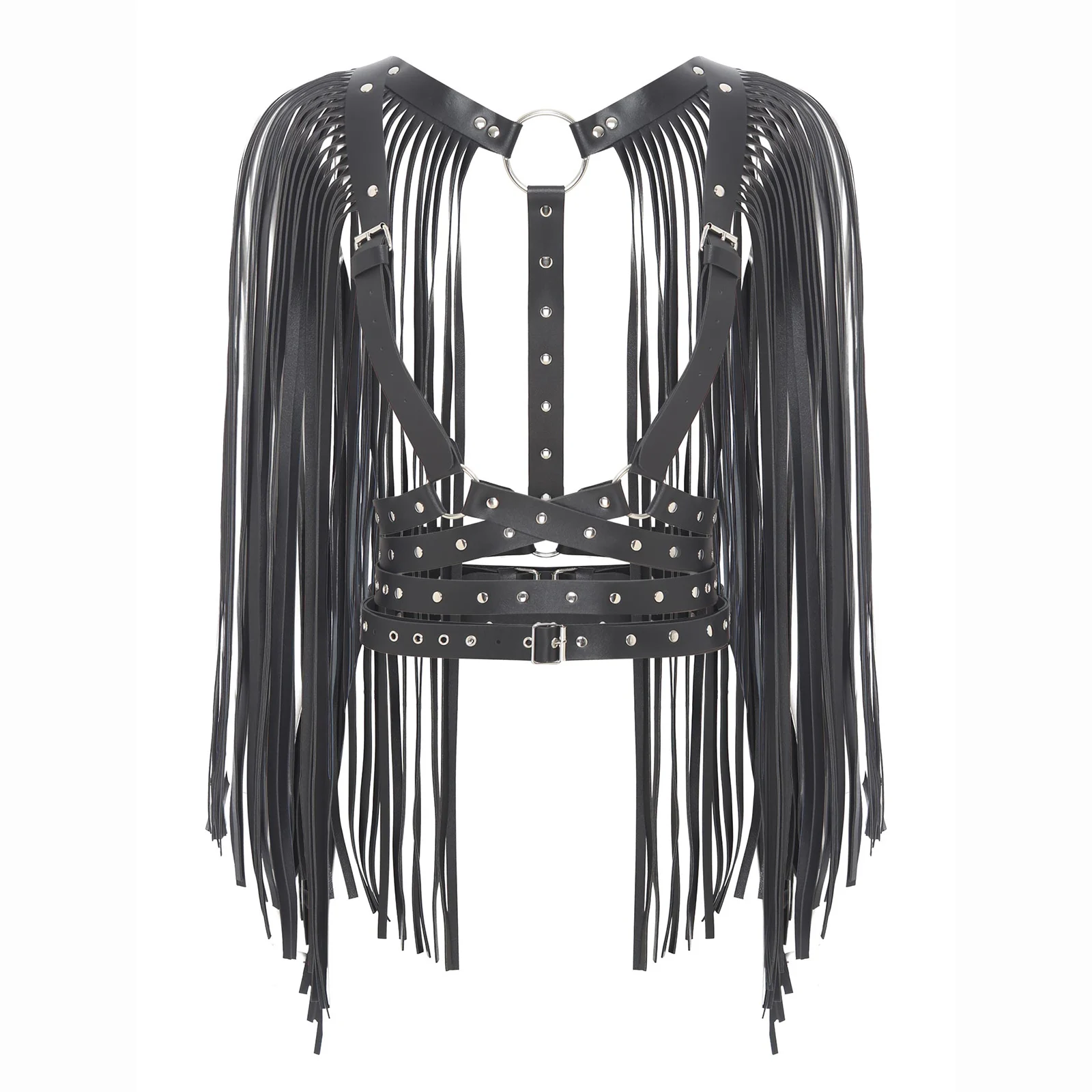 

Royal Princess Cosplay Arm Harness Chest Harness Body Shoulder Buckle Straps for Masquerade Party Stage Performance Costume