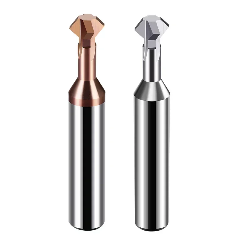 90 Degree Upper And Lower Inner Hole Chamfering CutterTungsten Steel Carbide Milling Cutter CNC Cutting Tools