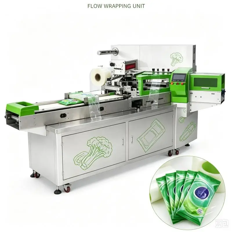 Pillow Packaging Machine Automatic Film Wrapping Equipment Customized Packaging Solution High Speed Bagging System Commercial