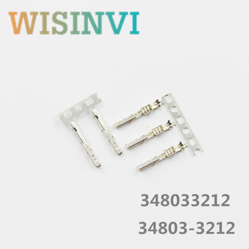 100pcs/lot  34803-3212 348033212 automobile Connector  Crimp terminal pin  Wire diameter: 20AWG