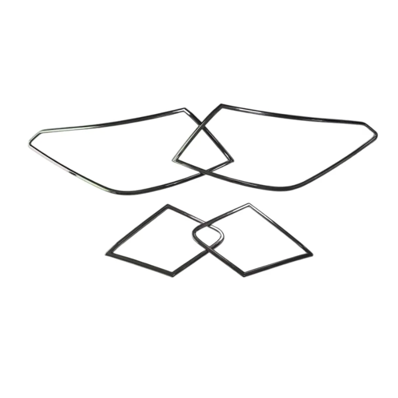 

Styling Chrome Tail Light Cover L&R 2PCS New for Mercedes Benz W207 E Class Coupe / Convertible Durable