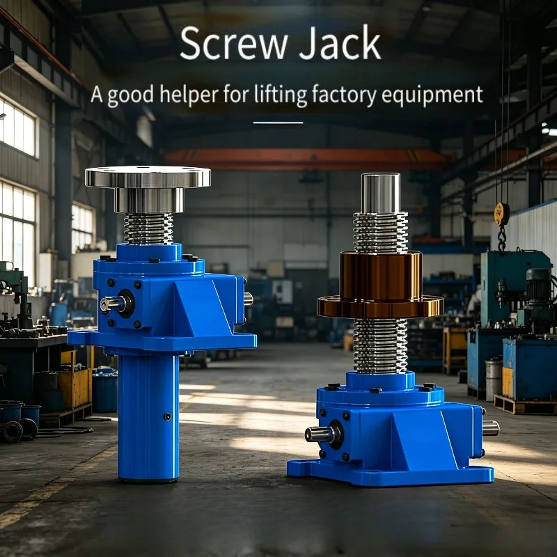 Screw Lifting Jack Manual Screw Lifting Machine Used For Equipment Lifting Pushing Pulling And Positioning In Mechanical