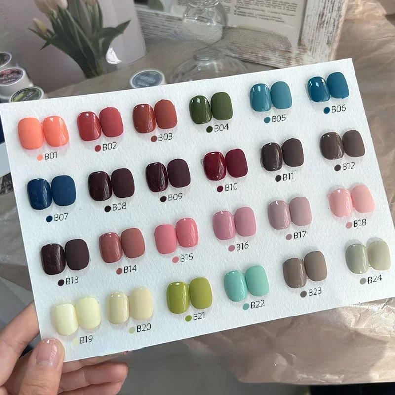 กาวสีดินสออกสีทึบทรงกระป๋องกาวทาเล็บแบบ2024กาวสำหรับพืชวาดสีใหม่