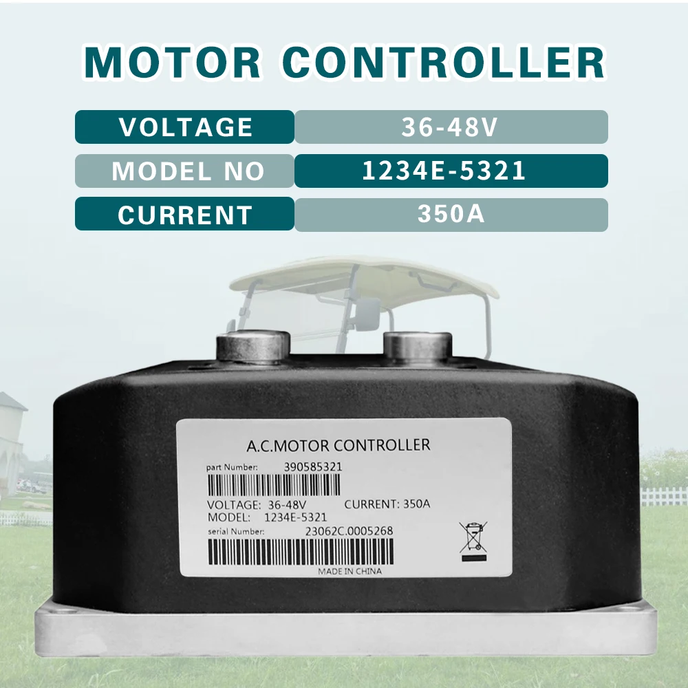 

36-48V 350A Forklift Pallet truck AC Motor Controller for Curtis 1234E-5321 Electric Car Controller For Material Handlin Equipme