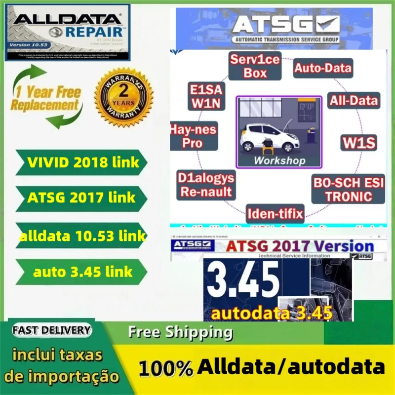 

Новый авторемонт Alldata 2024, ЕС и США, Alldata V10,5,mitch..ell, Elsa-win6.0, Vivid 2018.01, автоматические данные 3.45, E T K 8.3