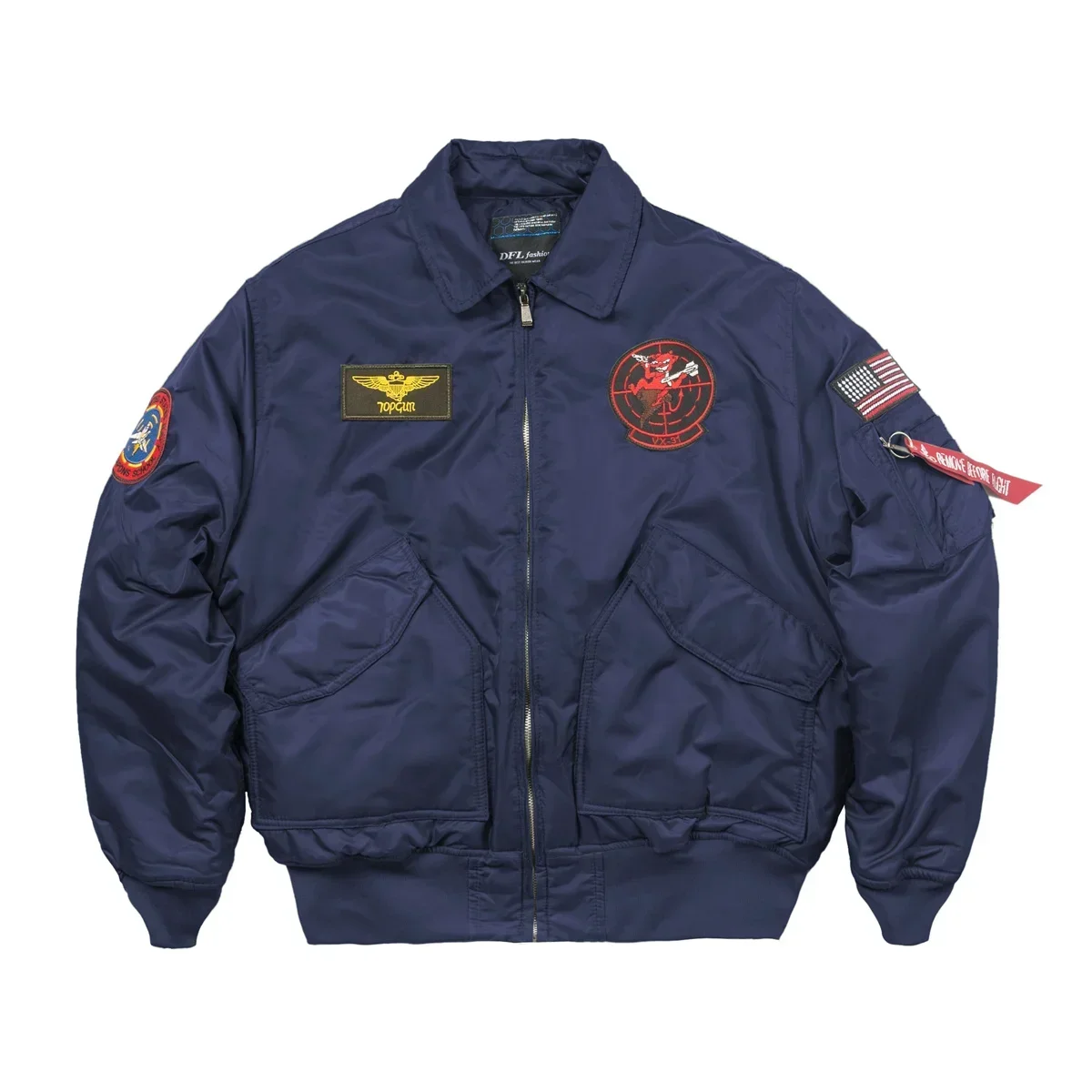 Autumn and Winter Tom Cruise Same Style CWU-45P Ah Tang Flying Jacket Military Enthusiast Male