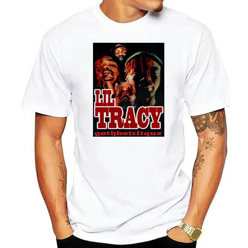Lil Tracy Gbc Gothboiclique t-Shirt rozmiar S-2Xl czarny kolor Top prezenty świąteczne koszulka