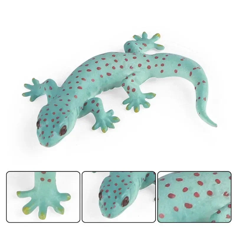 1 Pcs Ornaments PVC Animal Figures Miniature Lizard Statue Realistic Sculpture Artificial Toy Figurines Toddler Toys