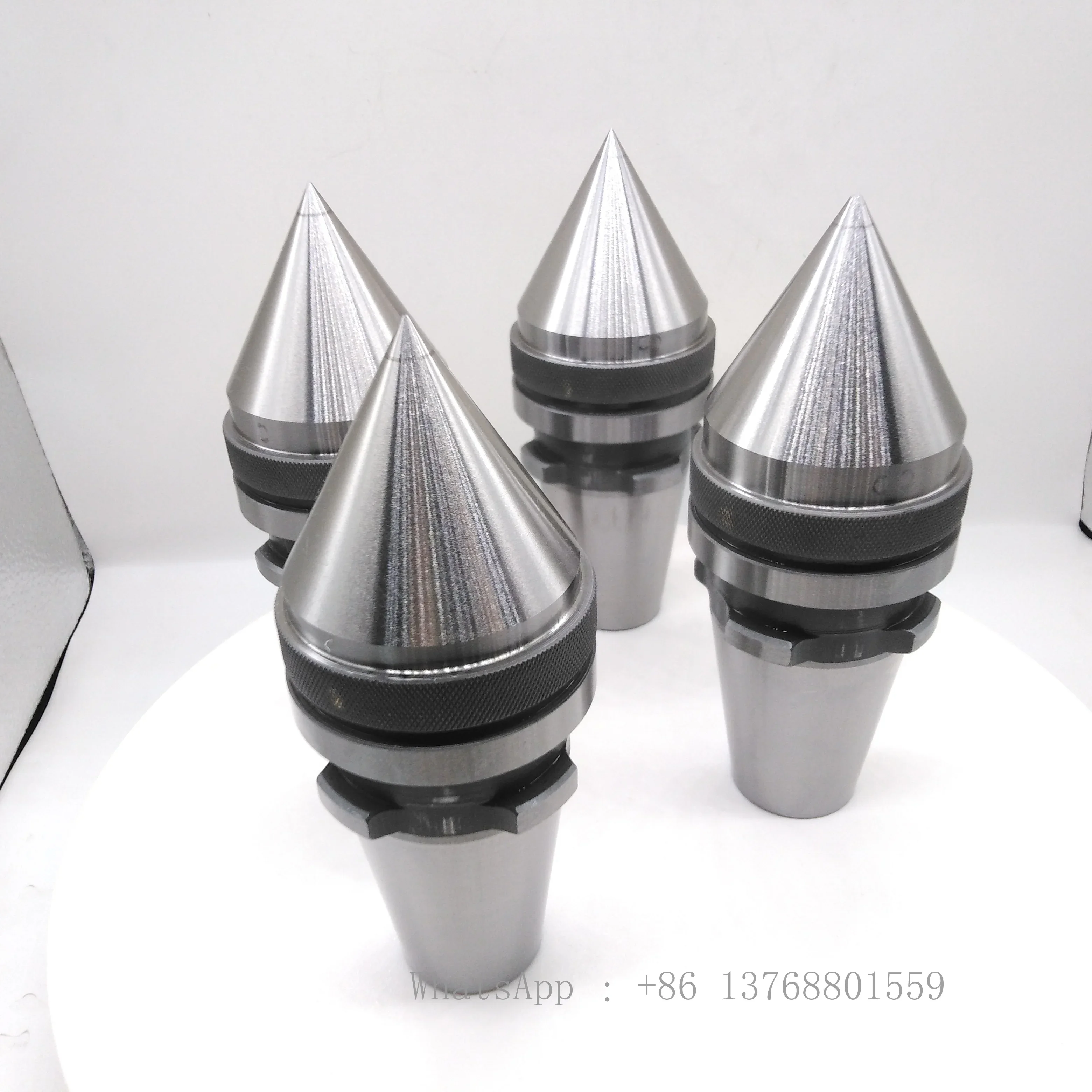 เครื่องมือกล 7:24 Taper Alloy Dead Center Top Tip เครื่องกลึง CNC Milling Tool, วัสดุโลหะผสมแข็ง