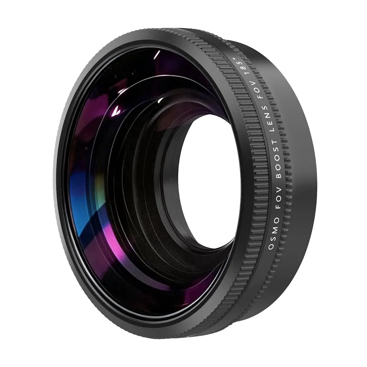 For Action 6 Wide Angle Lens 185° FOV HD Optical Glass Screw on Action Camera Lens Photography Accessories