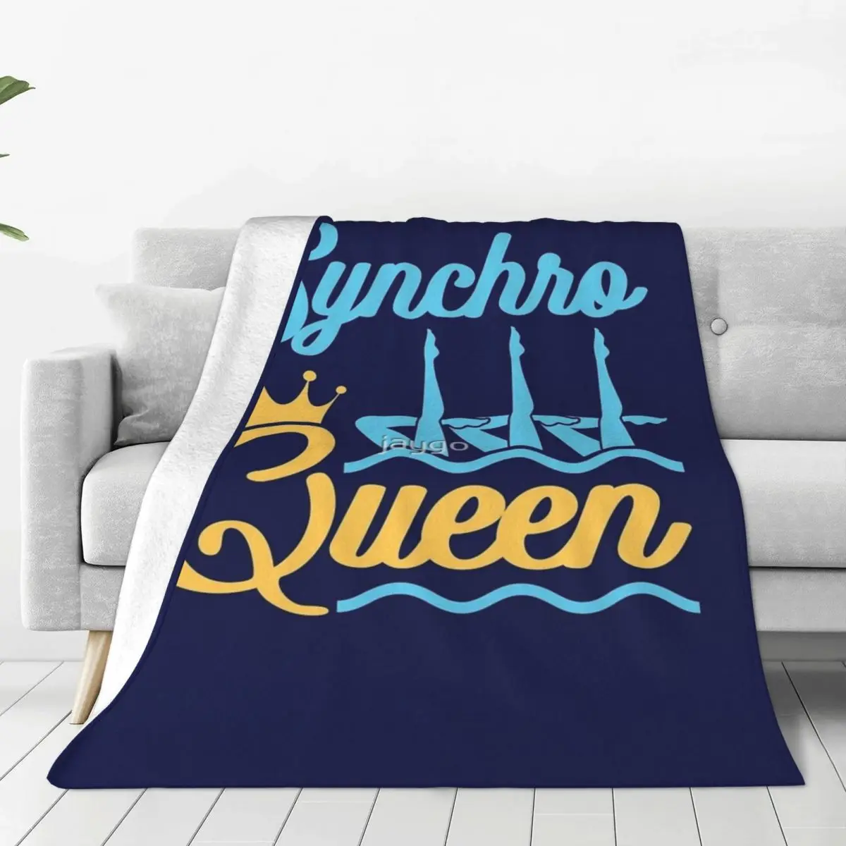 

Synchro Queen Synchronized Swimming Four Seasons Universal Blanket Air-Conditioned Room Can Be Laid Halloween Gifts