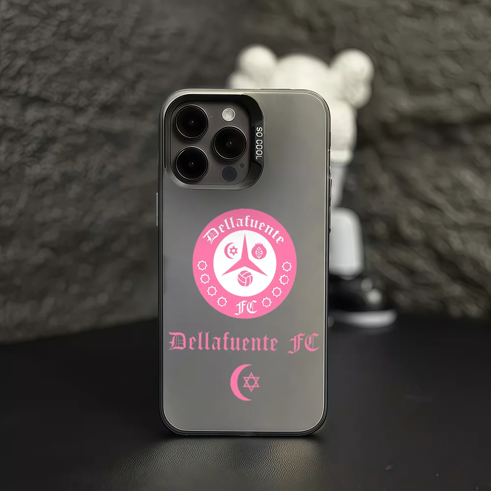 

Spanish singer D-Dellafuente phone case For iPhone 12 11 13 14 15 16 17 Max Pro Plus Mini Protective IMD Color Cover