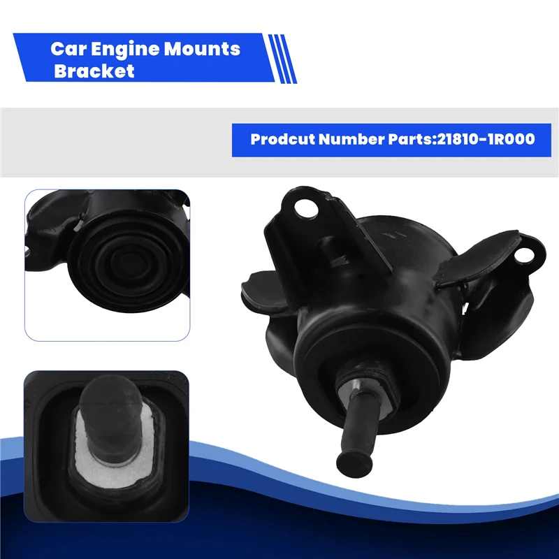 

AB16-Кронштейн крепления двигателя автомобиля 21810-1R000 для Kia Forte Hyundai Elantra, подставка для ног двигателя, подшипник трансмиссии, амортизатор