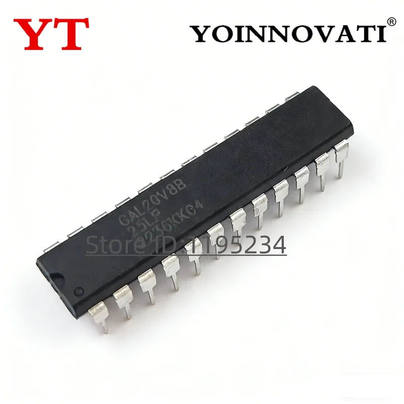 10 unids/lote GAL20V8B-25LP GAL20V8 GAL20V8B 25LP GAL20V8B-25LPN DIP-24