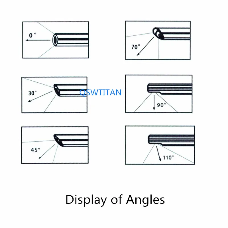1pcs Endoscope Camera HD Endoscope Camera 0/30/70/90 Degree Industrial Surgical Rigid ENT 2.7mm 3mm 4mm 6mm 8mm ENT Surgery
