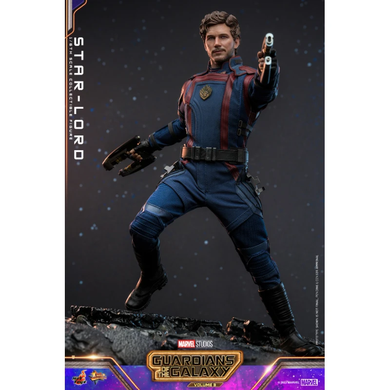 In Stock Hottoys MMS709 Guardians of The Galaxy 3 Star-Lord 4.0 1/6 Animation Action Figure Toy Gift Model Collection Hobby