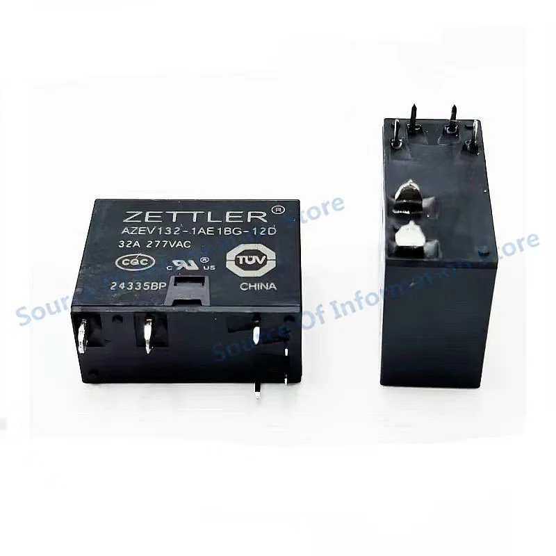 AZEV132-1AE1BG-12D Power Relay 12VDC Coil 32A 277VAC SPST-NO With Monitoring Contact EV Charger Relay