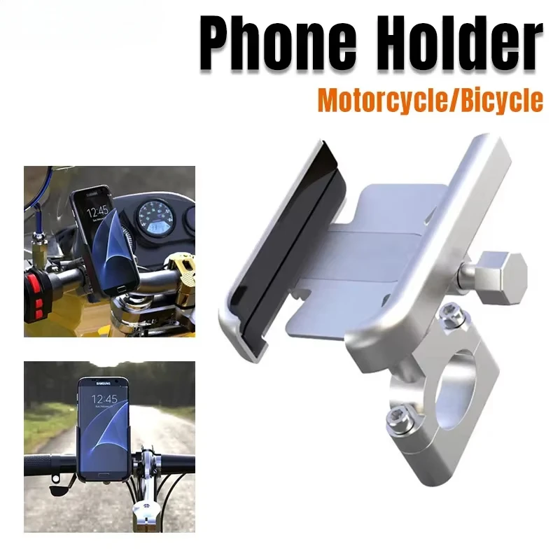 Motorcycle Metal Bicycle Mobile Phone Holder GPS Navigation Stand Special Motorcycle Bike Riding For iPhone Samsung Xiaomi Mount image 2