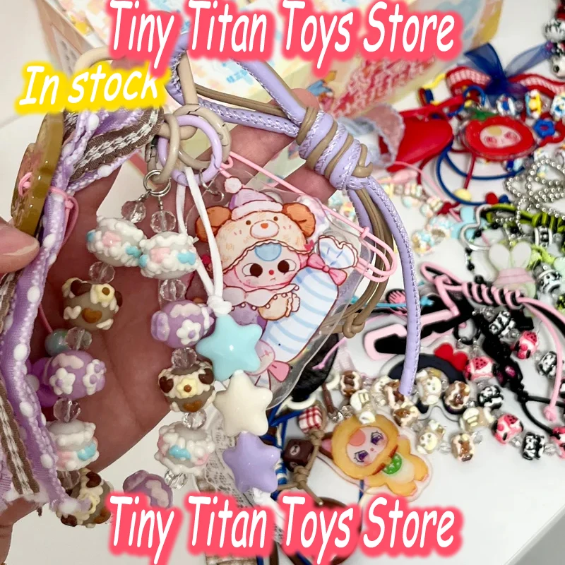 

Baby Three Blind Box Love Chain Time Series Surprise Box Trendy Bracelet Keychain Pendant Bag Charm Decoration Birthday Gift