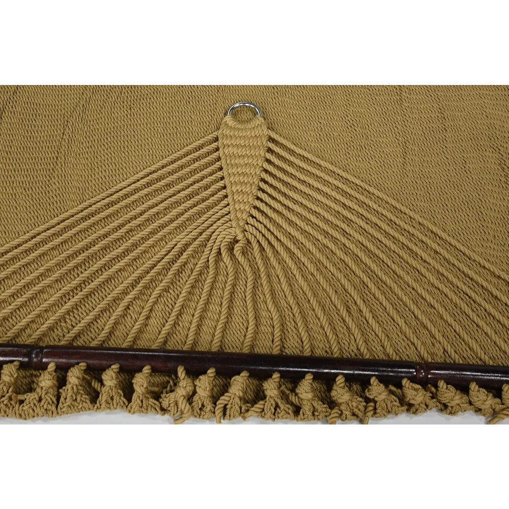 أرجوحة كاريبي جامبو - 55 بوصة - بوليستر ناعم - أسمر ضارب للصفرة