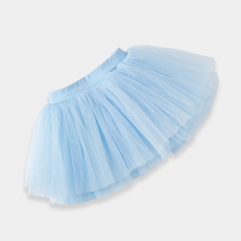 Atacado barato de alta qualidade 4 camadas crianças meninas dança saias tule rosa branco criança ballet tutu saias