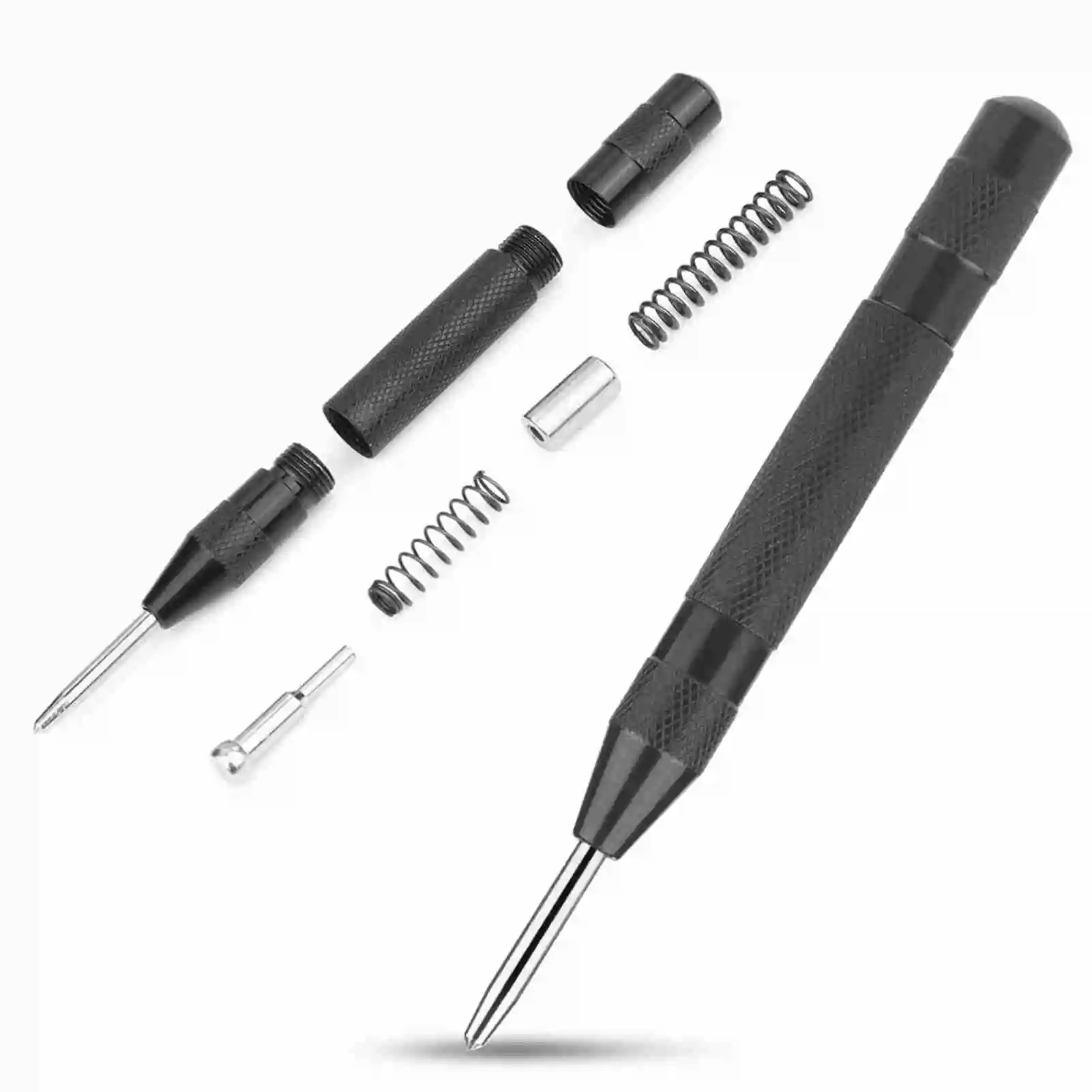 ZK40 High Speed Steel Automatic Center Punch Spring Loaded Mechanism Marking Punching Tool