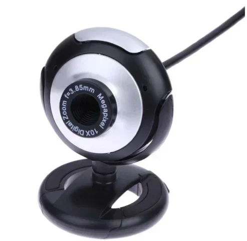 360 Graden Webcam Camera Usb Webcam Nacht Visie 16M Megapixels Computer Camera Met Microfoon Voor Pc Laptop Computer