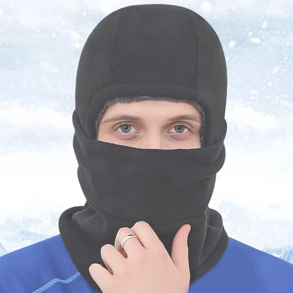 

Ветрозащитная теплая дышащая полнолицевая маска для шлемов, для езды на велосипеде, зимняя, защищающая от холода, солнцезащитная маска с улучшенной посадкой для комфорта