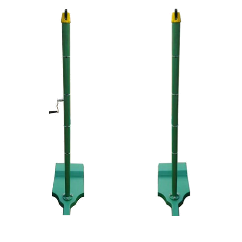 Portable Tennis Aluminum Post/stand/net Support/pole Winder Net