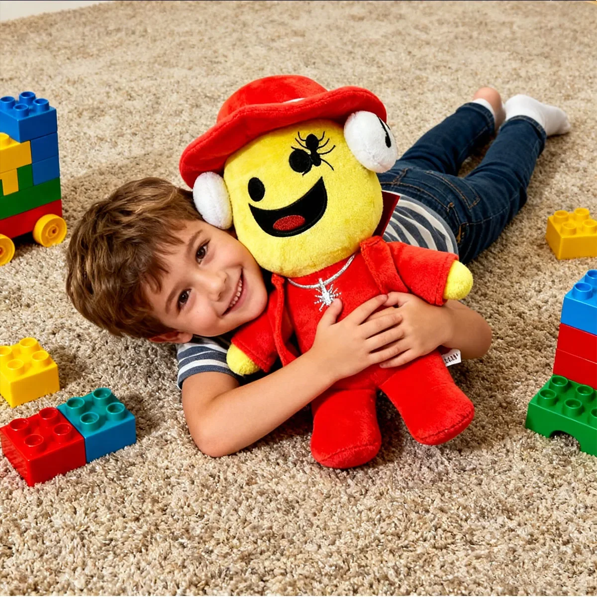 NEW Steal A Brainrot Esok Sekolah Plush Sammy Jandel Strawberry Elephant Plushie Cute No. 9 House Stuffed Doll Christmas Gift