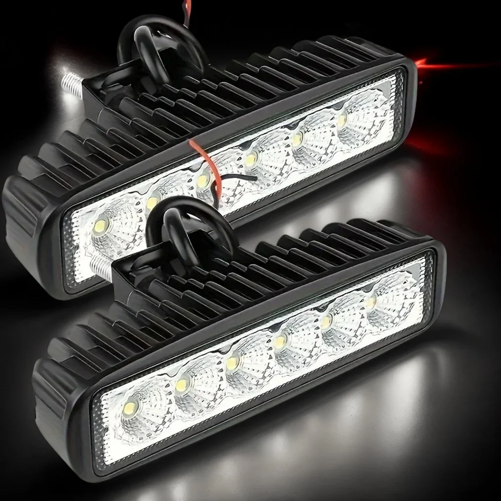 

1PC LED Daytime Running Light (DRL) – Super Bright Black Cover, Waterproof, No Battery (For Cars, SUVs, Trucks)