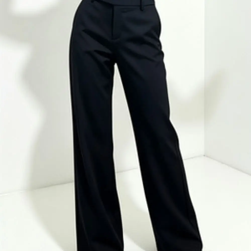 Women Casual Wide Leg Trousers High Waist Loose Fit Straight Pants For Liyuan Comfortable Soft Breathable Daily Wear