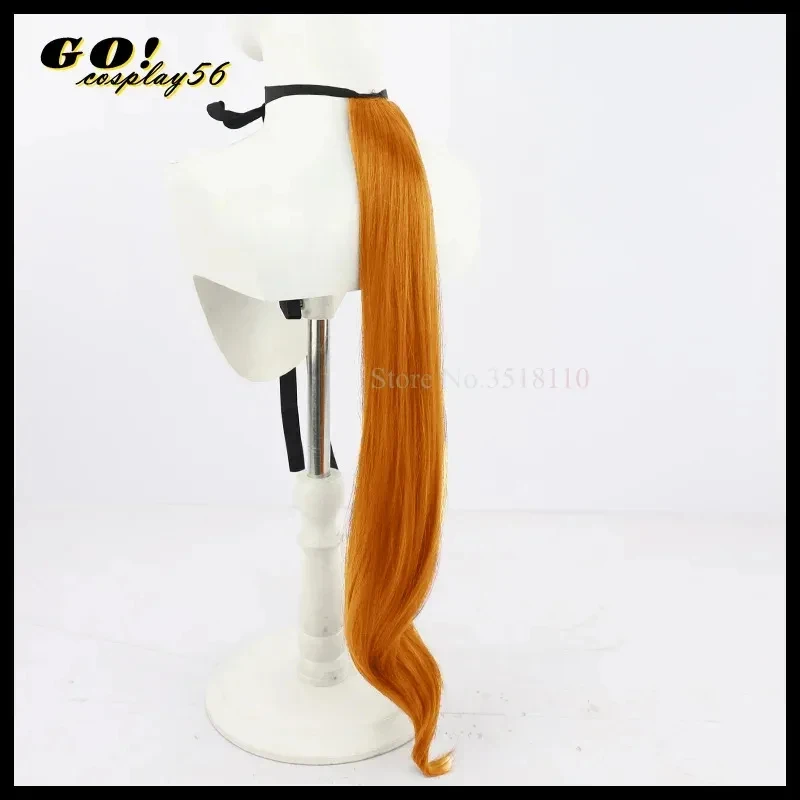 

★Halloween Cosplay Costume Derby Silence Suzuka Wig Ears Tail Redish Brown Straight Long Hair Women Id 2026 New ♥Look Me ←_←