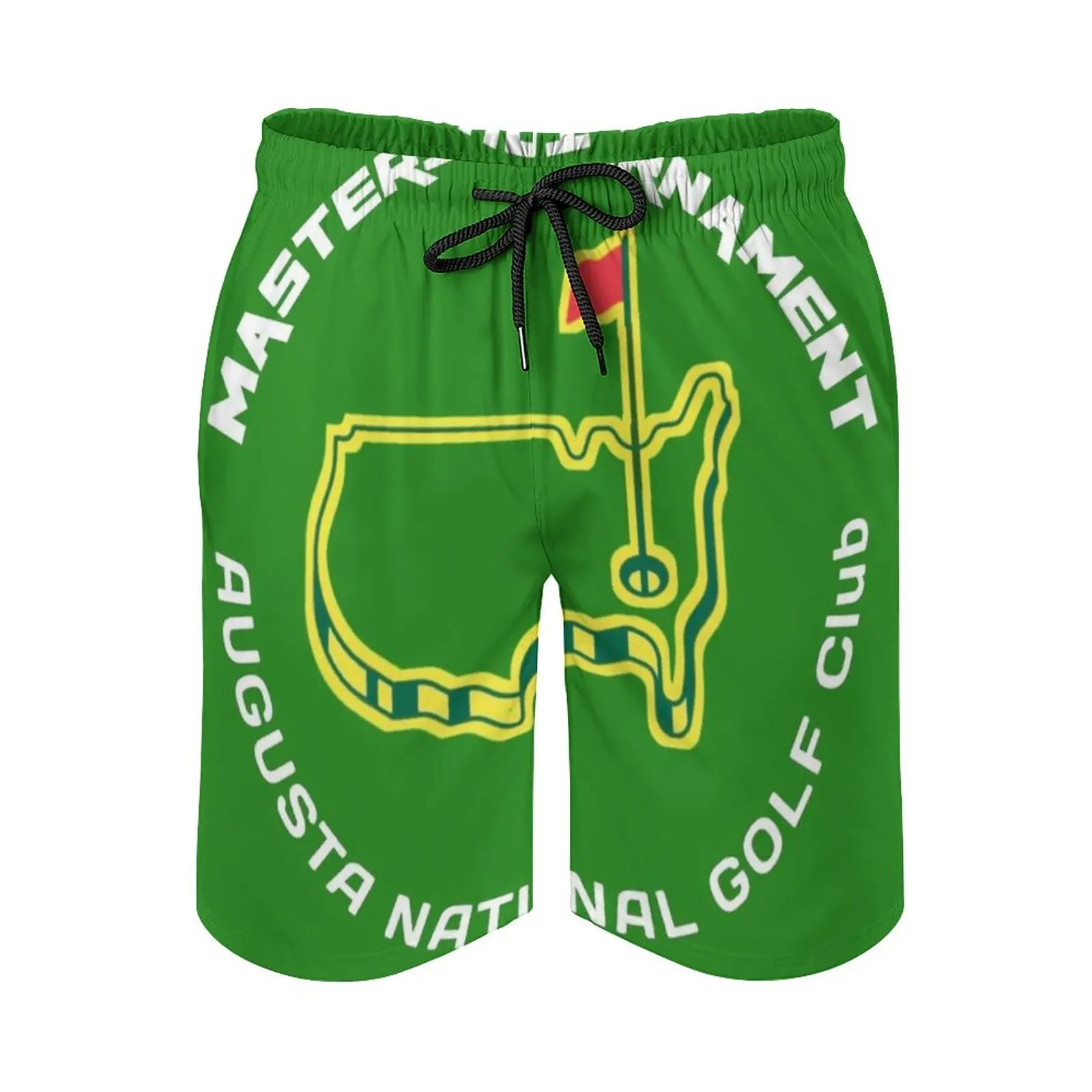 Masters Golf Men's Beach Shorts Quick Dry Travel Swimsuit Trunks Surf Pants Sports Pants Golf Masters Sports Tiger Pga Pga Tour