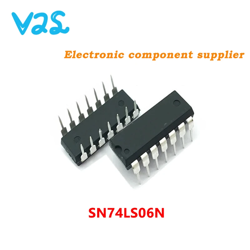 

(10pcs) 100% New SN74LS06N DIP14 SN74LS06 DIP 74LS06N 74LS06 HD74LS06P new and original IC